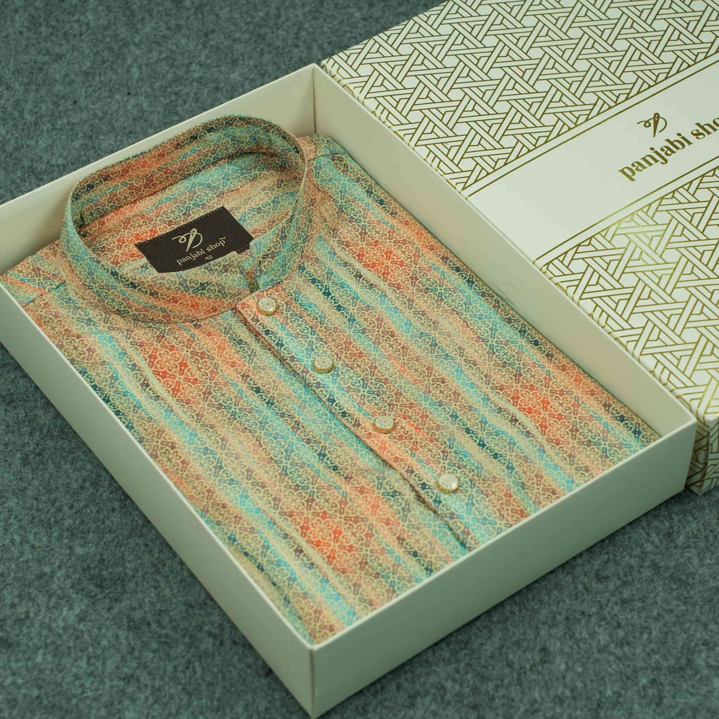 Degital Embroydery Printed Design Panjabi 2026